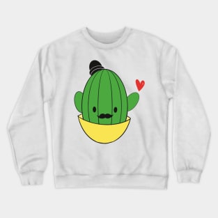 Cute Mr cactus Crewneck Sweatshirt